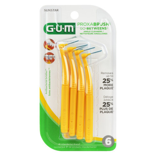 GUM Proxabrush Interdental Angle Cleaner Tight 6 Pack