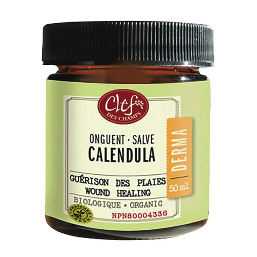 Clef des Champs Organic Wound Healing Calendula Salves 50 ml