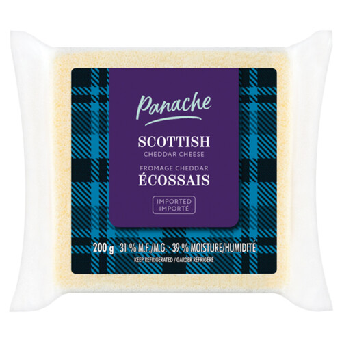 Panache 31% Cheddar Cheese Scottish 200 g