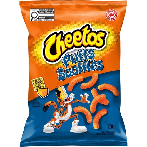 Cheetos Puffs Cheese Flavoured Snacks 260 g