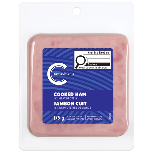 Compliments Sliced Meat Cooked Ham 175 g