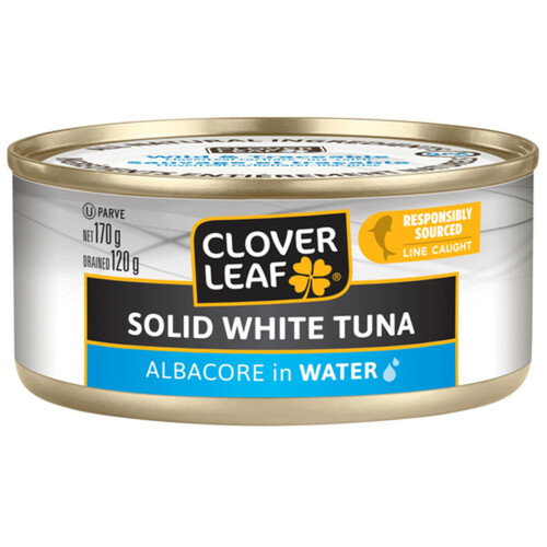 Clover Leaf Solid White Tuna Albacore In Water 170 g