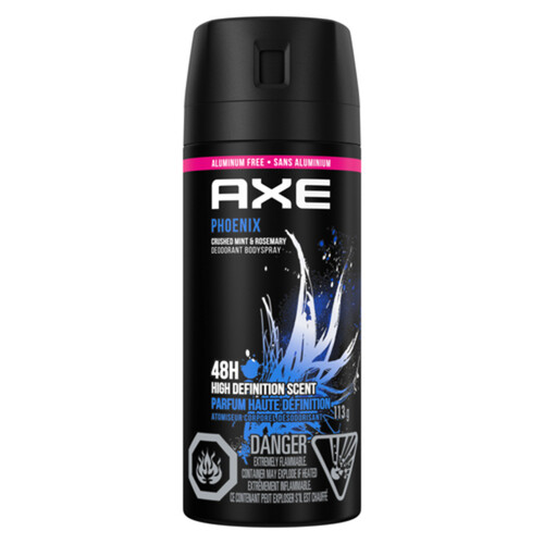 Axe Deodorant Bodyspray Phoenix Crushed Mint & Rosemary 113 g