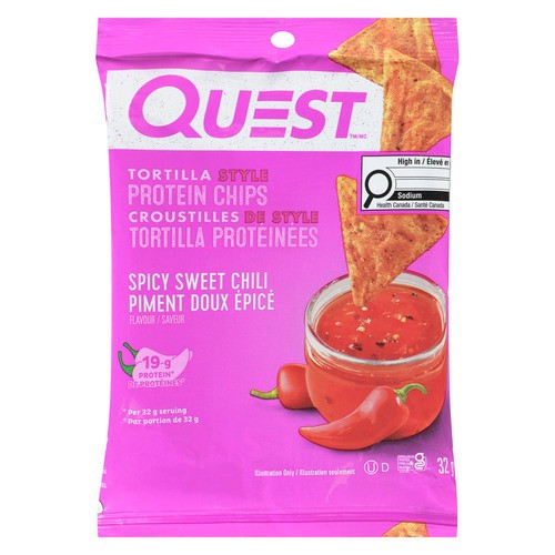 Quest Tortillas Protein Chips Spicy Sweet Chili 32 g