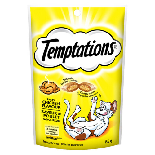 Temptations Cat Treats Tasty Chicken Flavour 85 g