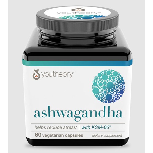 Youtheory Supplements Ashwagandha 60 Capsules
