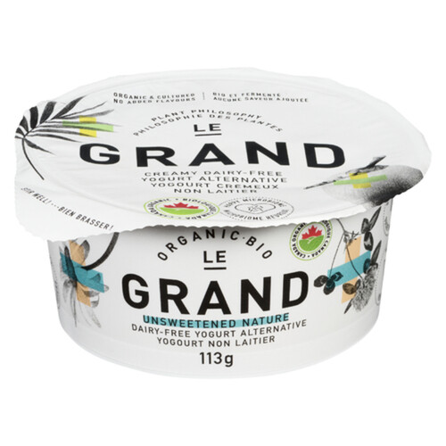 LeGrand Dairy Free Yogurt Unsweetened 113 g 