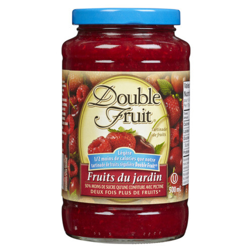 Double Fruit Jam Light Garden Fruit 500 ml