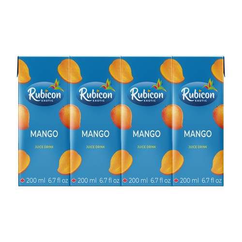 Rubicon Exotic Juice Mango 4 x 200 ml