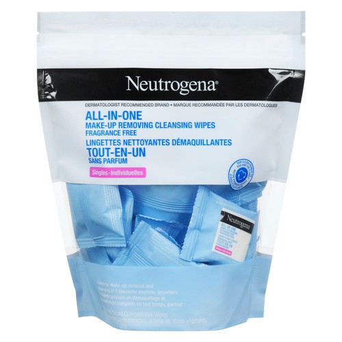 Neutrogena Makeup Removing Cleansing Wipes 20 ea