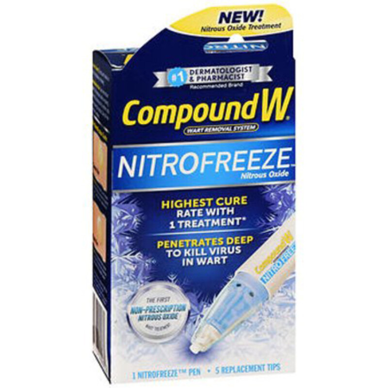 Compound W Spray Nitrofreeze 6 Applications Wart/Verruca/Corn/Callus Treatments 1 EA Voilà