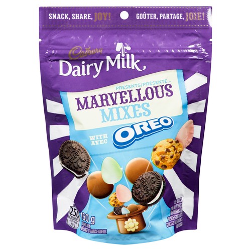 Cadbury Dairy Milk Marvellous Mixes With Oreo 150 g