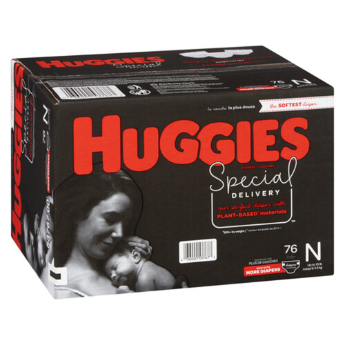 Huggies Diapers Special Delivery New Born Giga 76 Count
