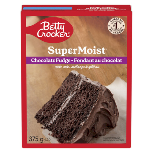 Betty Crocker Super Moist Cake Mix Chocolate Fudge 375 g