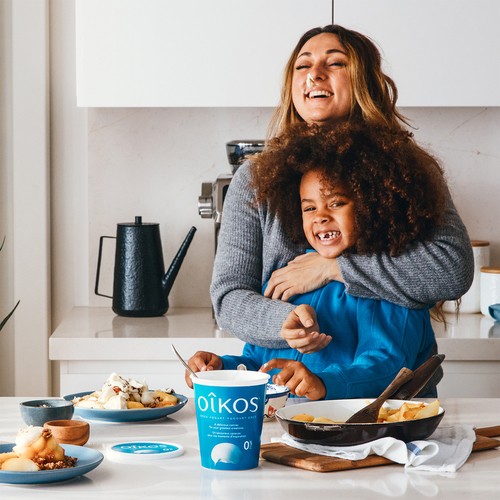 Oikos Lactose-Free 0% Greek Yogurt Vanilla 4 x 100 g