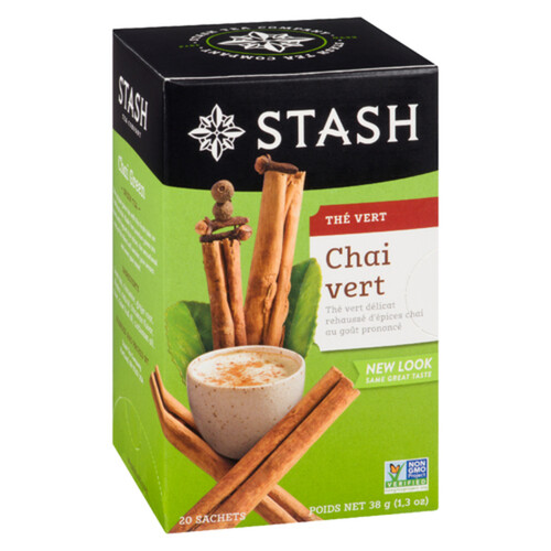 Stash Green Tea Chai Green 20 Tea Bags