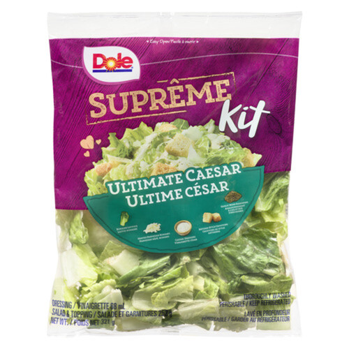 Dole Supreme Kit Ultimate Caesar Salad 252 g