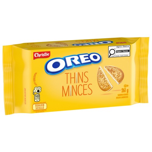 Oreo Sandwich Cookies Thins Golden 261 g