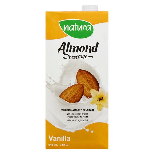 Natura Fortified Almond Beverage Vanilla 946 ml