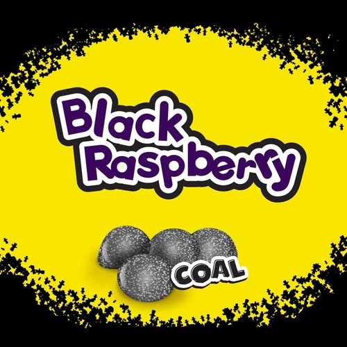 Maynards Sour Patch Kids Christmas Candy Coal Black Raspberry 100 g