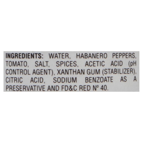 El Yucateco Hot Sauce Habanero Red 120 ml