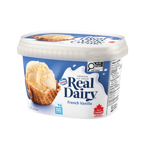 Nestlé Real Dairy Ice Cream French Vanilla 1.5 L