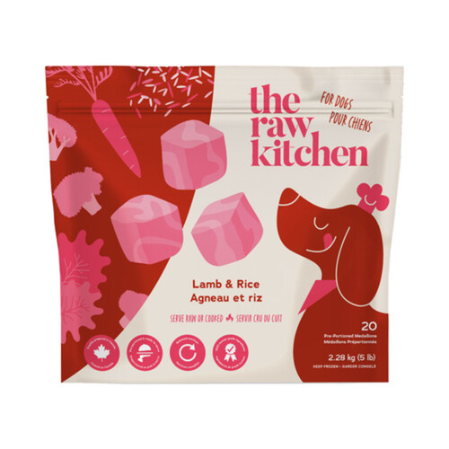 The Raw Kitchen Dog Food Lamb and Rice 2.28 kg