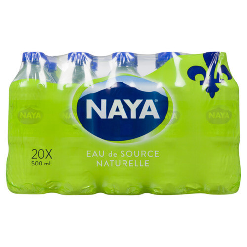 Naya Natural Spring Water 20 x 500 ml (bottles)