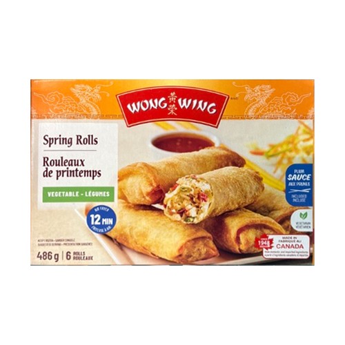 Wong Wing Vegetable Spring Rolls 486 g