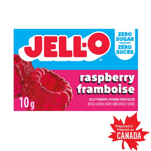 Jell-O Sugar-Free Jelly Powder Raspberry 10 g