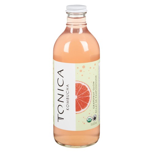 Tonica Organic Kombucha Grapefruit Glow 1.1 L (bottle)