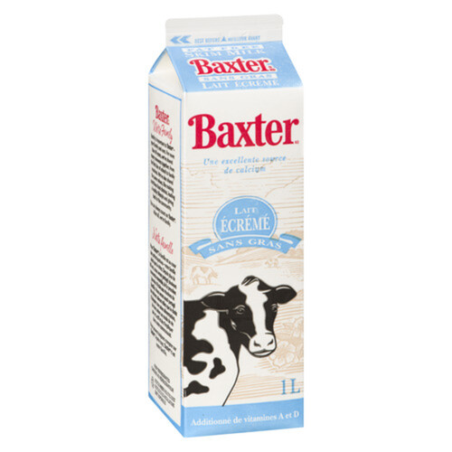 Baxter Skim  Milk Carton 1 L