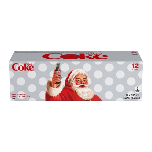 Diet Coke Soda Fridge Pack 12 x 355 ml (cans)