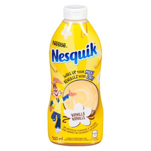 Nestlé Nesquik Syrup Vanilla 510 ml (bottle)