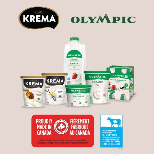 Olympic Organic 3.5% Yogurt Plain 650 g