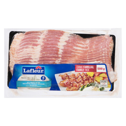 Lafleur Bacon Less Salt 500 g