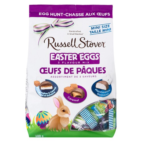Russell Stover Mini Eggs Assorted Gusset Bag 500 g