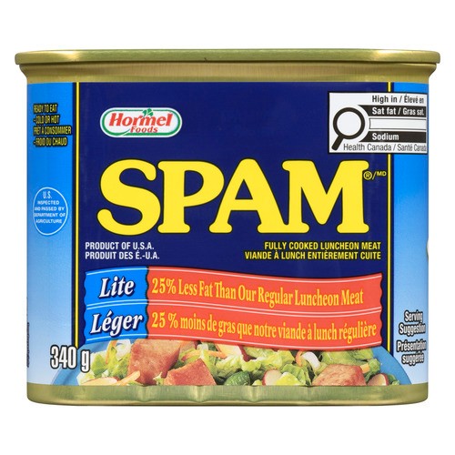 Hormel Spam Lite Luncheon Meat 340 g
