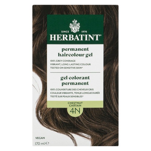 Herbatint Permanent Haircolour Gel 4N Chestnut 170 ml
