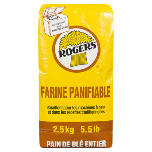 Rogers Bread Flour Whole Wheat 2.5 kg