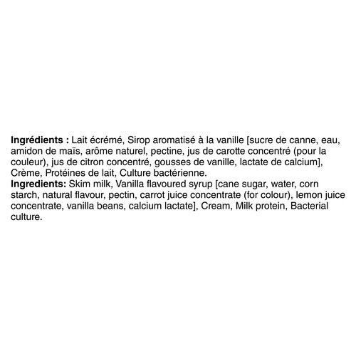Liberté Greek 5% Extra Creamy Yogurt Vanilla Bean High Protein 650 g