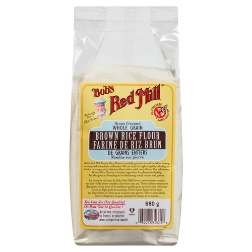 Bob's Red Mill Gluten-Free Flour Brown Rice Whole Grain 680 g