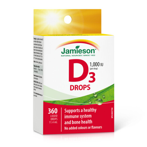 Jamieson Vitamin D Droplets 11.4 ml