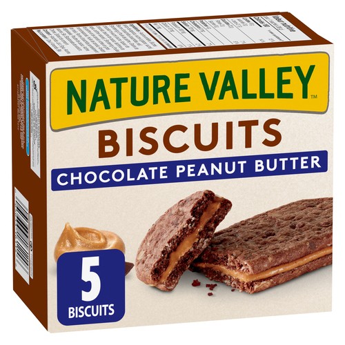 Nature Valley Biscuits Chocolate Peanut Butter 190 g