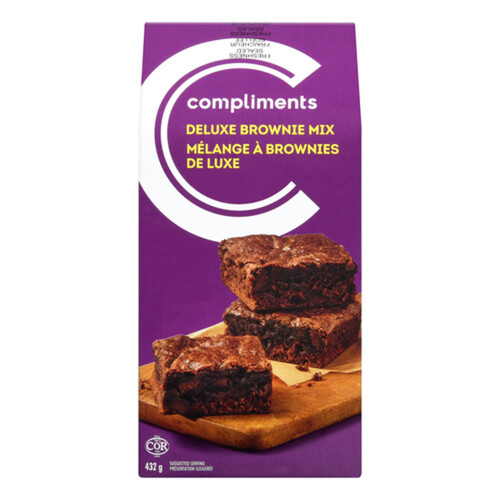 Compliments Brownie Mix Deluxe 432 g