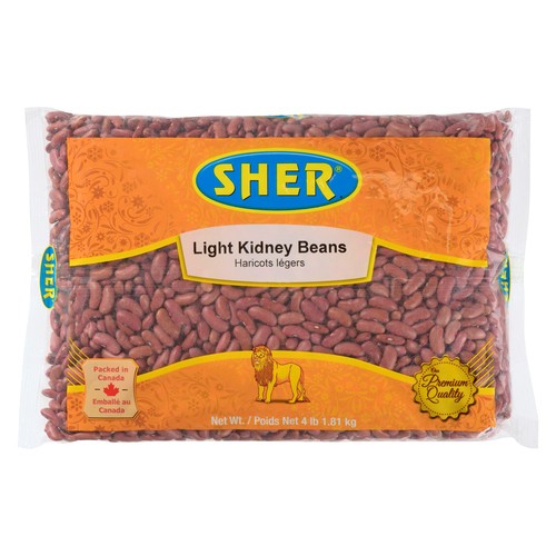 Sher Kidney Beans Light Red 1.814 kg