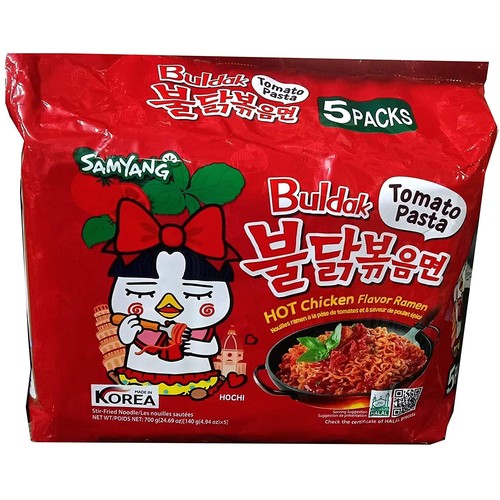 Samyang Pasta Ramen Hot Chicken Tomato 700 g