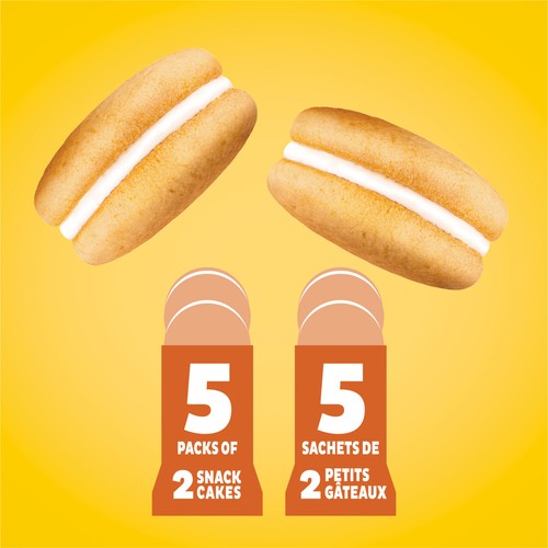 Oreo Cakesters Soft Snack Cakes Golden 5 x 57 g