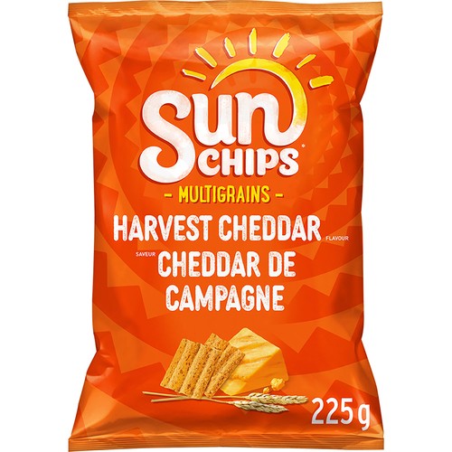 Sun Chips Multigrain Snacks Harvest Cheddar 225 g