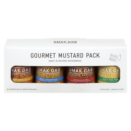 Smak Dab White Mustard Flavor Pack 500 ml